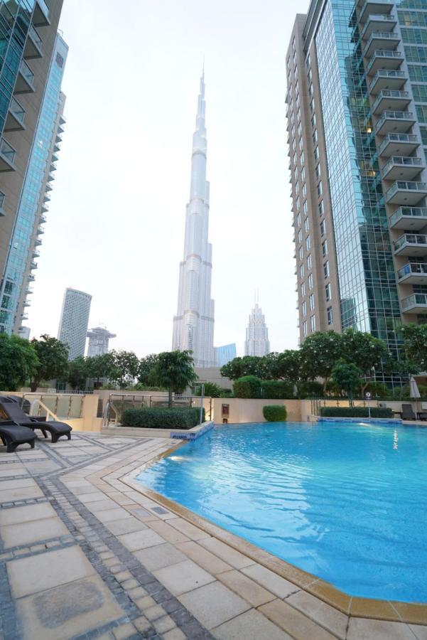 Elite Royal Apartment - Full Burj Khalifa & Fountain View - Ambassador Dubai Exterior foto